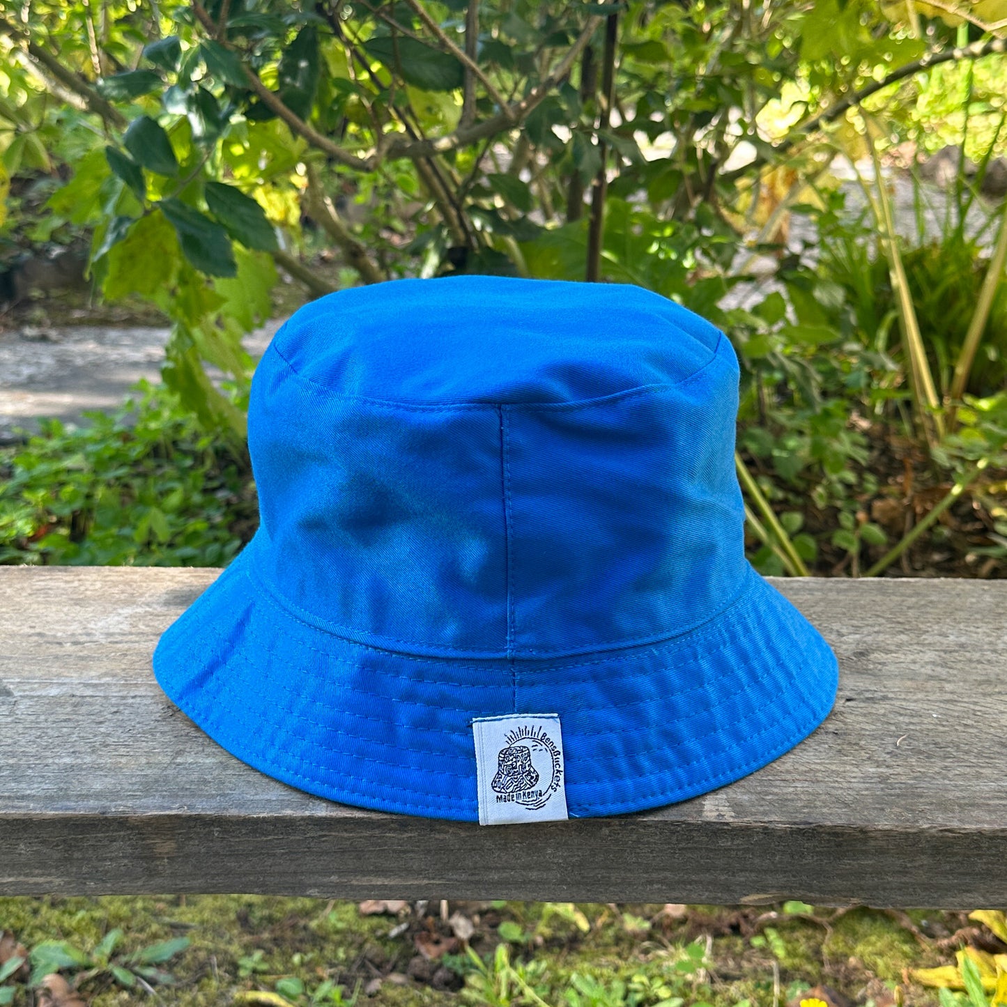 Blue Reversible Bucket Hat